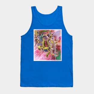 Tekken : Mokujin x Combot Tank Top